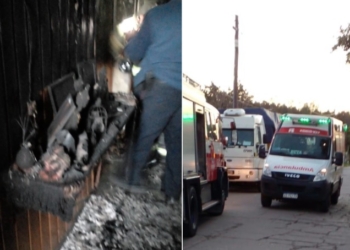Dos mujeres fueron rescatadas en medio del incendio de su vivienda