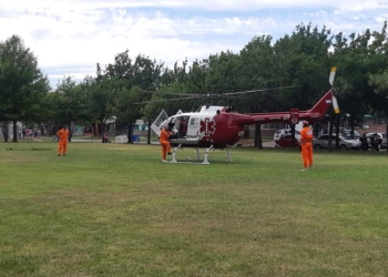 Timbúes: salvaron con RCP a una abuela que se descompensó en autopista
