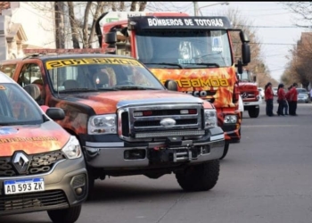 Bomberos sofocaron un principio de incendio en una casa de Totoras
