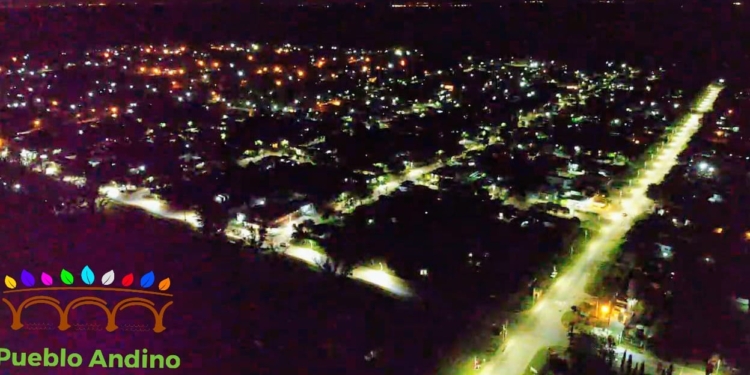 60 cuadras de la localidad de Andino ya cuentan con luminaria LED