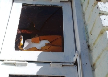 Volvieron a romper vidrios del Jardín Nº 16 de Gaboto