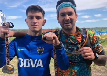 Gaboto: padre e hijo hicieron podio en un “Ultra” extremo en Entre Ríos