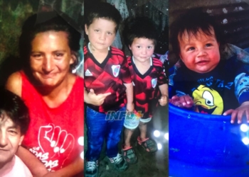 Buscan a una joven de 20 años y a sus tres pequeños hijos