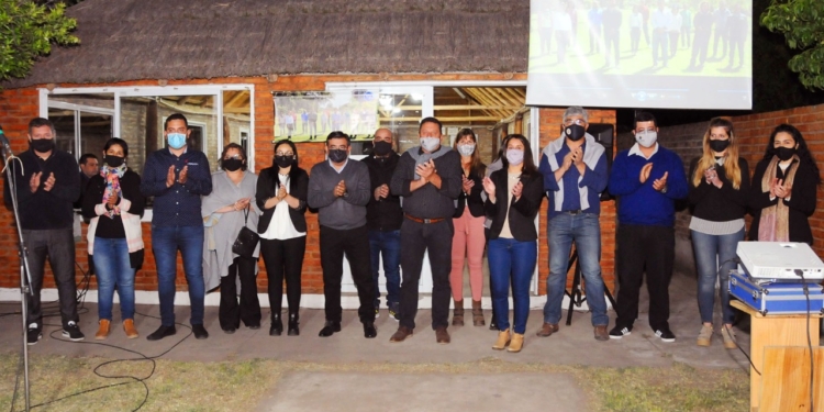 Jorge Calvet presentó su lista y va por la reelección en Barrancas