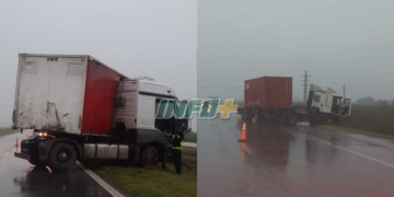 Con cuidado: doble despiste en autopista, en Barrancas y San Lorenzo