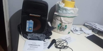 Robo en el Club Boca de Serodino: dos jóvenes detenidos y elementos recuperados