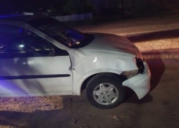 Un auto impactó contra una vaca suelta en la ruta, entre Maciel y Gaboto