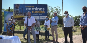 Monje: con emoción y alegría, se firmó el convenio para el mejorado del camino a La Boca