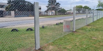 Totoras ya cuenta con un cerco sobre Ruta 91 para evitar accidentes