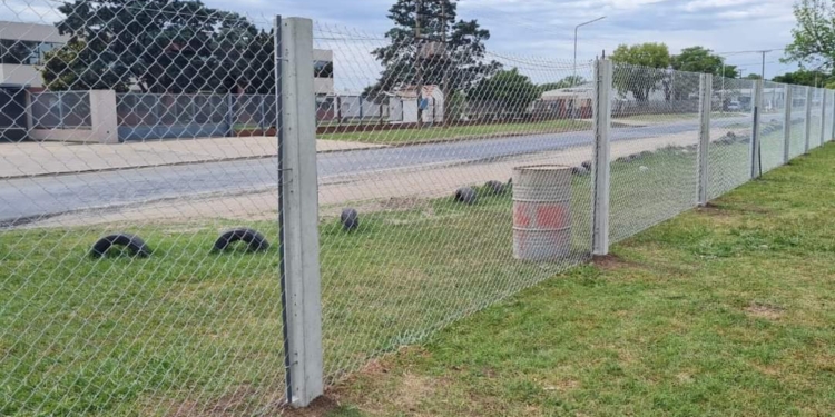 Totoras ya cuenta con un cerco sobre Ruta 91 para evitar accidentes