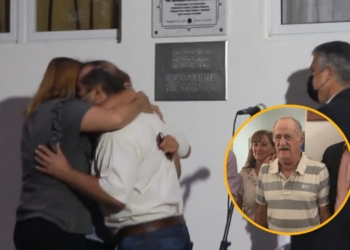 Emotivo homenaje a Eduardo Arévalo, el médico que vio nacer a 3000 sangenarinos