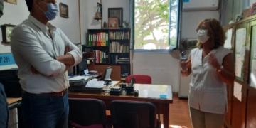 Diana visitó San Genaro y Centeno y entregó aportes a instituciones