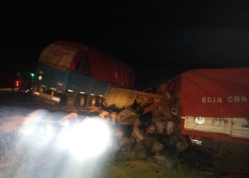 Un camionero murió al chocar con otro en autopista, a la altura de Arocena