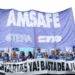 Amsafé rechazó la oferta salarial y habrá tres días de paro