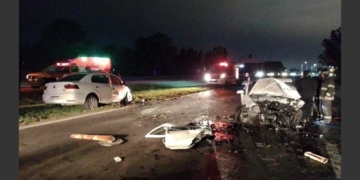 Tragedia en autopista: murió un conductor tras un terrible choque