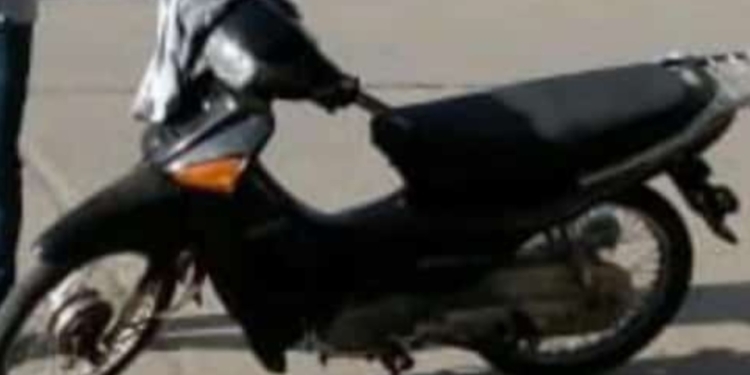 Le robaron la moto en Centeno y pide ayuda para recuperarla