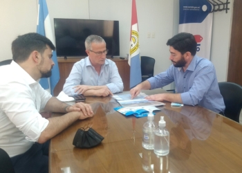 Juan Pablo Ruiz se reunió con Miatello: buscan mejorar el servicio de colectivos