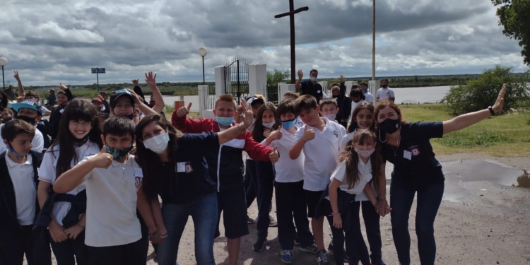 Con la visita de alumnos de la región, Gaboto se posiciona como destino educativo e histórico