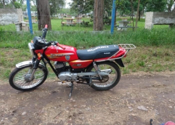 Detuvieron a un oliverense que circulaba por el pueblo en una moto robada