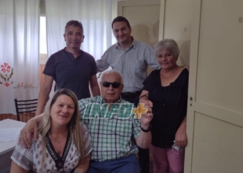 Herme Juárez se convirtió en “Socio Benefactor” del Samco de Gaboto