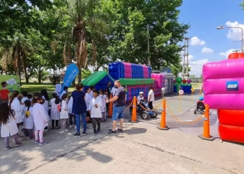Totoras vivió una jornada de educación vial para alumnos de escuelas primarias