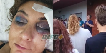 Violencia y pueblada en Centeno: una mujer herida y dos detenidos