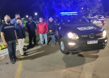 Timbúes recibió una camioneta y dos motos policiales