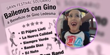 «Bailemos con Gino»: gran festival a beneficio en Puerto Gaboto
