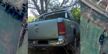 Encontraron en Totoras la camioneta robada en Cañada Rosquín