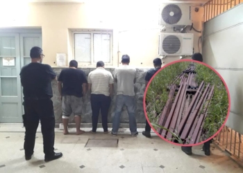 Cuatro detenidos por intentar robar 50 rieles de Belgrano Cargas en Coronda