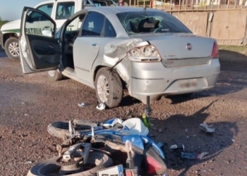 Un joven de Oliveros sufrió fracturas de cadera y pelvis tras un fuerte choque en Timbúes