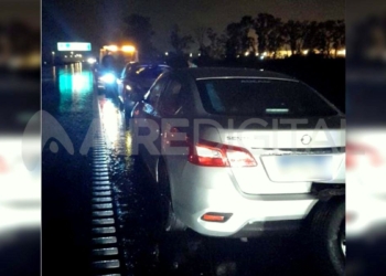 Robos con adoquines en autopista: dos mujeres fueron abordadas por delincuentes armados