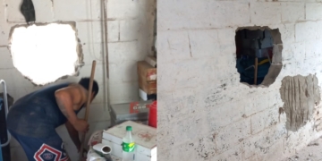 Hicieron un boquete y robaron en el Club Beltrán