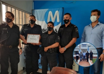 Diana reconoció a policías de Maciel que salvaron a una mujer secuestrada