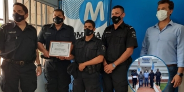 Diana reconoció a policías de Maciel que salvaron a una mujer secuestrada