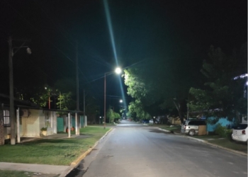 Timbúes suma iluminación en los distintos barrios