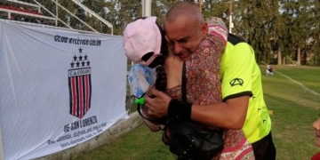Promesa cumplida: su hija se curó de cáncer y él dejó el arbitraje en la Liga Sanlorencina