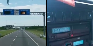 Aseguran que se trabaja para corregir los medidores de velocidad en autopista