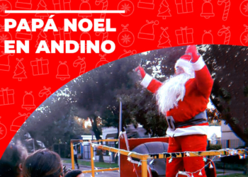 Papá Noel recorrerá este jueves distintos barrios de Andino