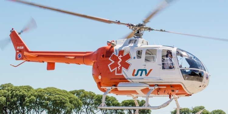 Timbúes contará con el servicio del helicóptero sanitario y lo presentará con un simulacro