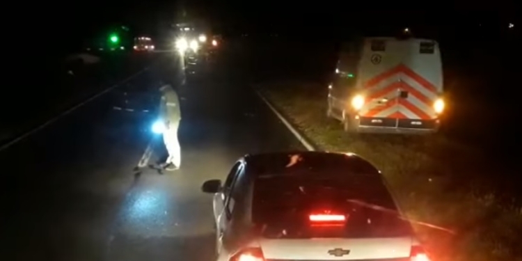 Ruta 34: un fallecido tras un tremendo choque a la altura de Centeno