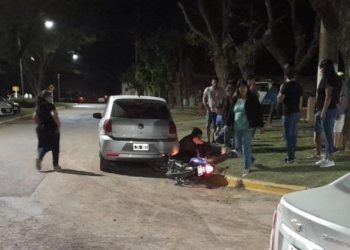 Un hombre de Andino y un menor de Aldao chocaron: el chico resultó herido