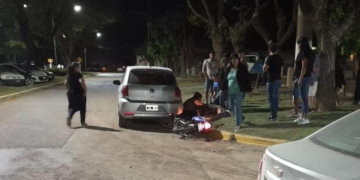 Un hombre de Andino y un menor de Aldao chocaron: el chico resultó herido