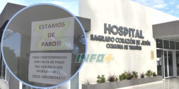 Trabajadores del hospital de Timbúes también están de paro por falta de pagos
