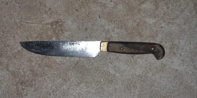 Timbúes: apuñaló a su pareja y fue al hospital con el cuchillo