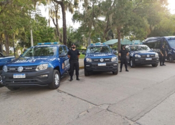 Díaz, San Genaro, Coronda y Gálvez recibieron nuevos móviles policiales 