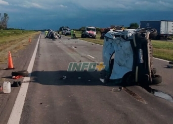 Tragedia en Barrancas: un conductor murió y hay tres heridos
