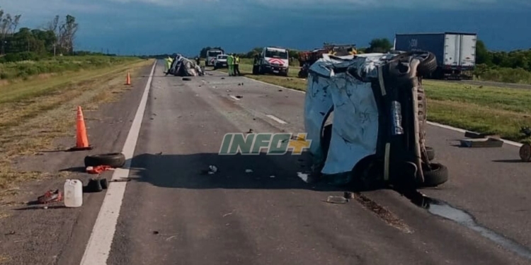 Tragedia en Barrancas: un conductor murió y hay tres heridos