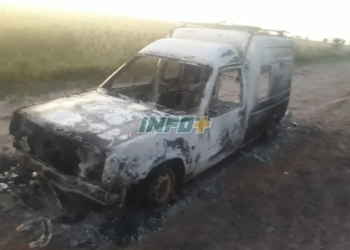 Hallaron una camioneta quemada: investigan si es la robada en Totoras