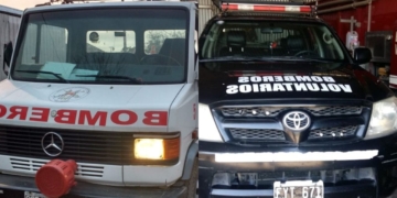 Bomberos de San Lorenzo lanzaron una colecta para una nueva autobomba